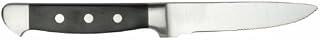 Fortessa Vaquero Serrated Steak Knife, 10-Inch, Set of 6