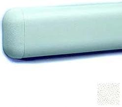 Wall Guard W/Rounded Top & Bottom Edges, 2-516"H x 12'L, White Sand