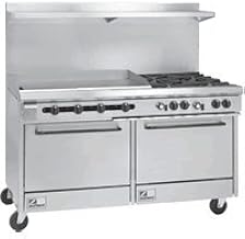 Southbend - S60DD-3G - S-Series 60 inches Restaurant Range with 4 Burners and 36 inches Griddle