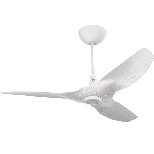 Big Ass Fans Driftwood Aluminum / White Hardware / 52" / Universal Mount Ceiling Fans