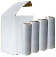 Ultra-Pak Chemstretch Stretch Film Clear, 1500' Length x 18" Width, 80 ga | 4 Roll/Case