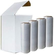 Ultra-Pak Chemstretch Stretch Film Clear, 1500' Length x 18" Width, 80 ga | 4 Roll/Case