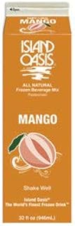 ISLAND OASIS Beverage Mix 32 oz--Pack of 12 (Mango)