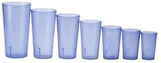 Winco Blue Plastic Tumblers 5 oz (12 per Case) [PTP-05B]