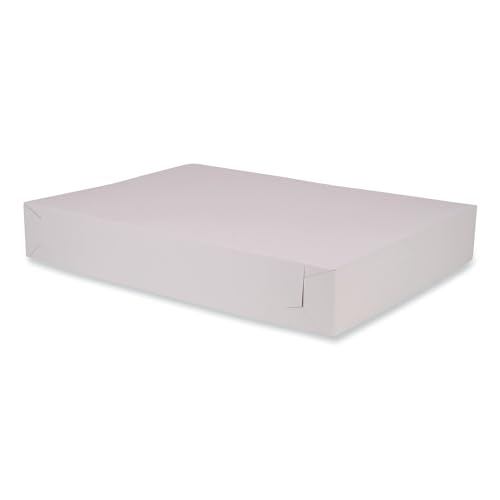 SOUTHERN CHAMPION TRAY 26" Length x 18-1/2" Width x 4" Height / Brown,White / 50.0 load Bakery Take Out Containers