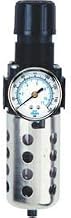 Integral Filter/Regulator W/Gauge & Float Drain, Zinc & Poly Bowl, 1/4" NPT, 150 PSI