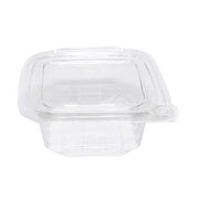 Eatery Essentials Koda Cup Hinged-Lid Tamper-Evident Container by Deger – 12 oz, 12.0 ounces, Container, Clear, Model RPTTE12