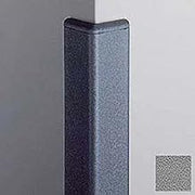 Corner Guard 90, 2'' Wings, 8'H W/Caps, Gray