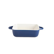 10 Strawberry Street Blue / 10" & 8" / Square Bake & Serve Sets