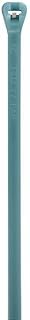 Thomas & Betts TYZ525M Ty-Rap Cable Tie 1.750 Inch Bundle Dia 0.184 Inch x 7.310 Inch 50 lb Tensile Strength Fluoropolymer Aqua