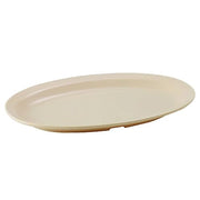 Winco 11-1/2" x 8" / Tan / Rustic Platters