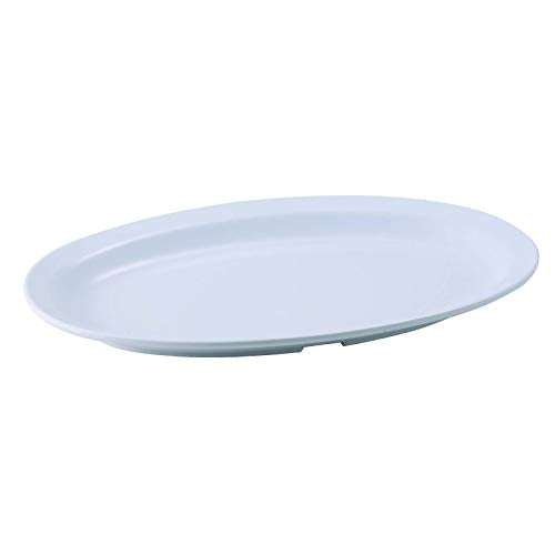 Winco 11-1/2" x 8" / White / Classic Platters
