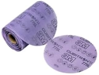 Cubitron™ II Stikit™ Film Disc Roll 775L, 800+ 3MIL, 6 in x NH, Linered, 600Z, 100 Discs/Roll, 4 Rolls/Case (Case of 4) SKU 7100383700