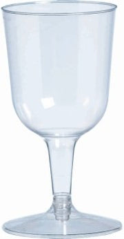 5 OZ 2 Pieces Plastic Wine Glass in a Retail Bag 400 CT