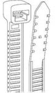 Thomas & Betts TY400-50 Cable Ties 1,000 pc bag