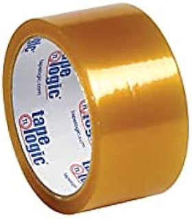 2" x 55 yds. Clear Tape Logic #50 Natural Rubber Tape