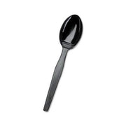 Spoon,Blk,Series O,Med,,PK960 SSS51-1 Each by Dixie – 1-Pack, Polypropylene, Black, Pack of 2400