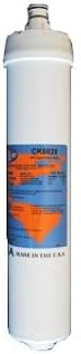 Omnipure (CK5621-P) 12"x2.5" Cuno Water Factory SQC CS-771 Compatible 10 Micron Carbon Block & Phosphate Filter