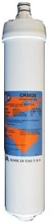 Omnipure (CK5721) 14"x2.5" Cuno Water Factory CS-65 Compatible SQC 10 Micron Carbon Block Filter