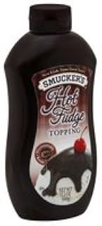 Smucker's Hot Fudge Flavored Topping, 15.5oz Bottle (Pack of 3)