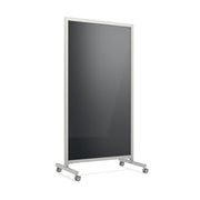 Ghent Black / 75" H x 38" W / Modern Dry Erase Boards