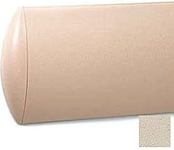 Crescent Series Wall Guard, Aluminum Retainer, 8"H x 12'L, Bone