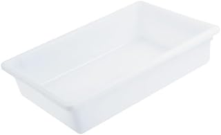 CAC Poly White Storage Box FS4F-6W Full Size 26x18x6 inch
