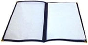 Winco PMCD-9U Double-Fold Menu Cover, 9.5 X 12-In, Burgundy - Menu Covers-PMCD-9U