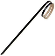 PacknWood 209BBJOYO9 3.94 in. Joyo Rond Black Bamboo Skewer with Side Twist44; Pack of 2000