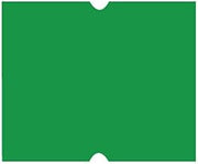 DayMark Safety Systems IT120483 DuraMark Date Coder Permanent Label for DM4 SpeedyMark 20 2-Line Marking Gun, (Pack of 8 Rolls and Each roll has 750 Labels, Florescent Green