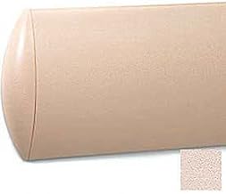 Crescent Series Wall Guard, Aluminum Retainer, 8"H x 12'L, Ecru