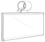Wire Shelf Edge Hanging Label Holders, 100 per Bag, 42725