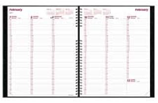 Rediform Hourly Schedule Weekly Planner