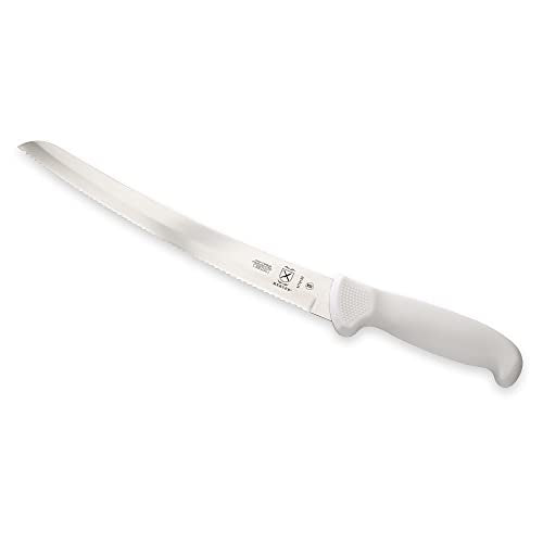 Mercer Culinary 10" / White / Curved Wavy Edge Bread Knife 10 Inch Bread Knives