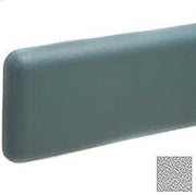 Wall Guard W/Rounded Top & Bottom Edges, 6" H x 12'L, Pearl Gray