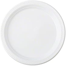 Fineline Settings 10.25" ReForm Plastic Dinner Plate, 17RP10PP.WH, White | 400/Case