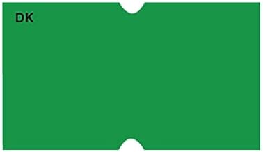 DayMark Safety Systems IT120543 DuraMark Date Coder Blank Permanent Label for DM3 SpeedyMark 10 1-Line Marking Gun Florescent Green (8000 Labels)