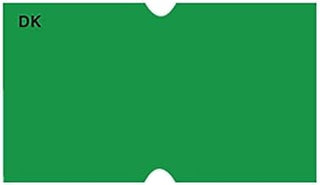 DayMark Safety Systems IT120543 DuraMark Date Coder Blank Permanent Label for DM3 SpeedyMark 10 1-Line Marking Gun Florescent Green (8000 Labels)