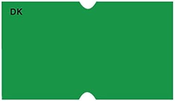 DayMark Safety Systems IT120543 DuraMark Date Coder Blank Permanent Label for DM3 SpeedyMark 10 1-Line Marking Gun Florescent Green (8000 Labels)