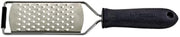Winco Black Grater with Medium Holes, Soft Grip Handle