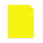 Astrobrights 1 Ream / Neon Yellow / Vibrant/Neon Colored Paper