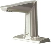 ECW-3163-BN WaveCrest Electronic Sensor Medical Fct, 4" Deck Mount, Brushed Nickel, 0.5 GPM / 1.9 LPM VR Concealed Spray Device