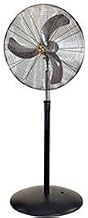 Airmaster Fan 20600K 24" Pedestal Fan 1/4 HP 5739 CFM