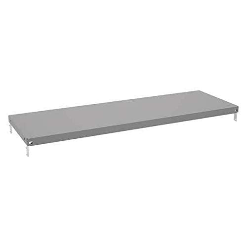 Additional Shelf by Tennsco – 12 inches, Carbon Steel, Grey, Model ES-12