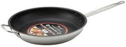 Winco SSFP-14NS 14" Round Master Cook Fry Pan W/ Non-Stick Coating & Aluminum Core, Stainless -