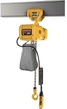 Harrington NERP020LD-10 NER Electric Hoist w/Push Trolley - 2 Ton, 10' Lift, 14/2.5 ft/min, 208V
