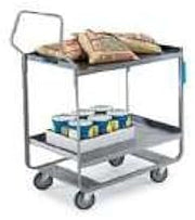 4710 Stainless Handler Series 2 Shelf Cart,7