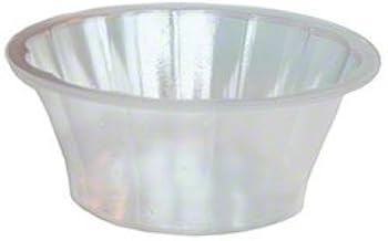 Detroit Forming Inc. Dessert Cup Dinnerware Food Serving Party Supplies - 12 oz. 4 3/4x2" 800 per Case