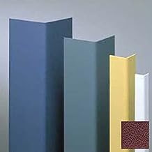Surface Mounted Corner Guard, 135, 1-1/2" Wings, 12'H, Cordovan, Undrilled
