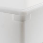 Winco 18" x 26" x 9" / 9" Deep / White Containers